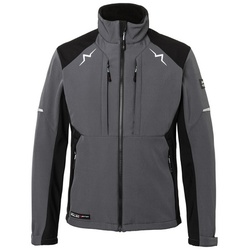 KÜBLER Softshelljacke »PULSE«, Polyester - grau