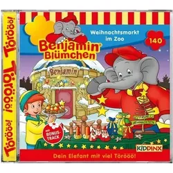 BUSCH 425540 CD Benjamin Blümchen Folge 140: Weihnachtsmarkt im Zoo