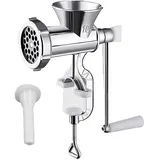 jdstty Homes Kitchen Fleischwolf, effektiver manueller Fleischwolf und Wurstfüller, Legierung, Hacken und Schleifen