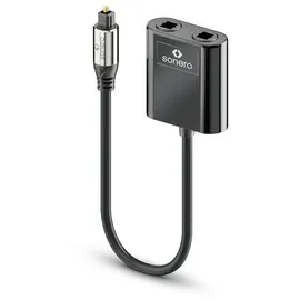 Sonero Toslink-Splitter 1x Stecker / 2x Buchse 0,15m (SONERO)