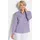 GOLDNER Druckbluse mit schimmerndem Print Lila 38
