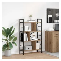 vidaXL Bücherregal 75 x 30 x 123,5 cm Braun