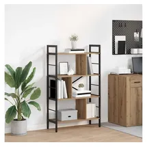 vidaXL Bücherregal 75 x 30 x 123,5 cm Braun