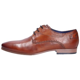 Bugatti Herren Businessschuhe, Männer Business Schnürer,schnürschuhe,Anzugschuhe,Derby schnürung,Office,büro,Freizeit,Cognac (6300),40 EU / 6 UK