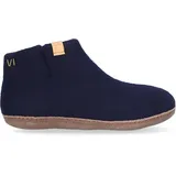 Tofvel Mula Wollfilz-Pantoffel Navy Blue Größe 48 - Blau - 48