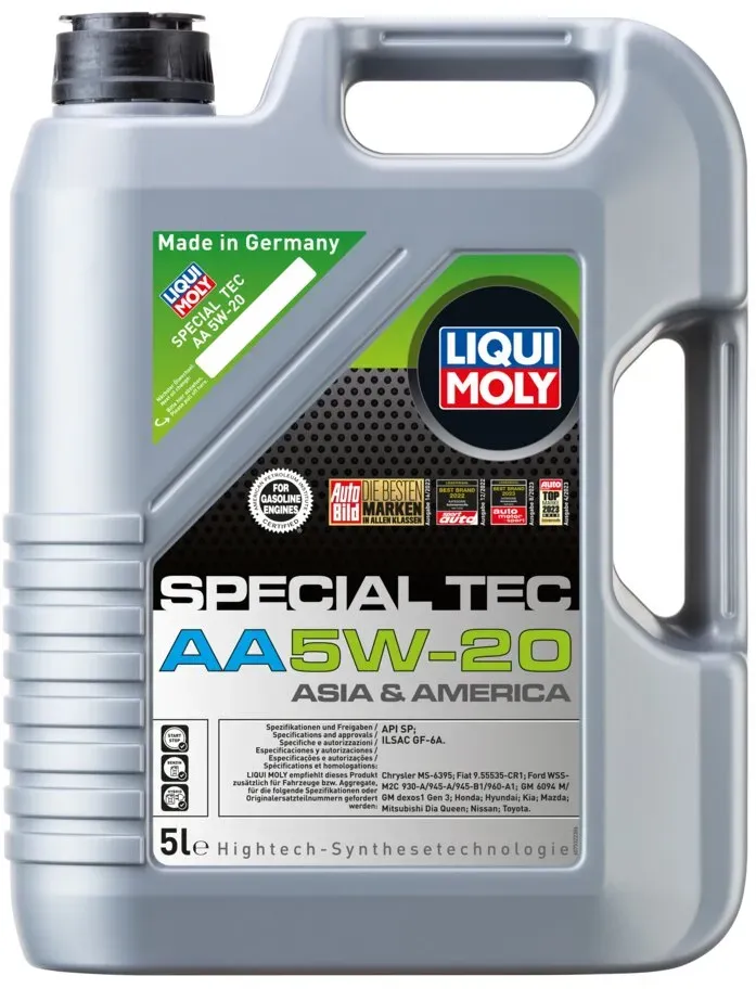 Motoröl LIQUI MOLY 7532 Special Tec AA 5W-20 Leichtlauf syn Asia America 5 Liter