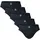 CECEBA Slip unifarben schwarz/weiß XL 5er Pack