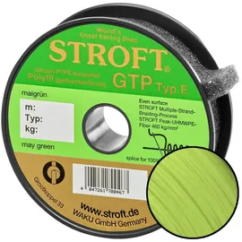 Waku Stroft Schnur GTP Typ E geflochten maigrün 150m Typ E4 9,50kg