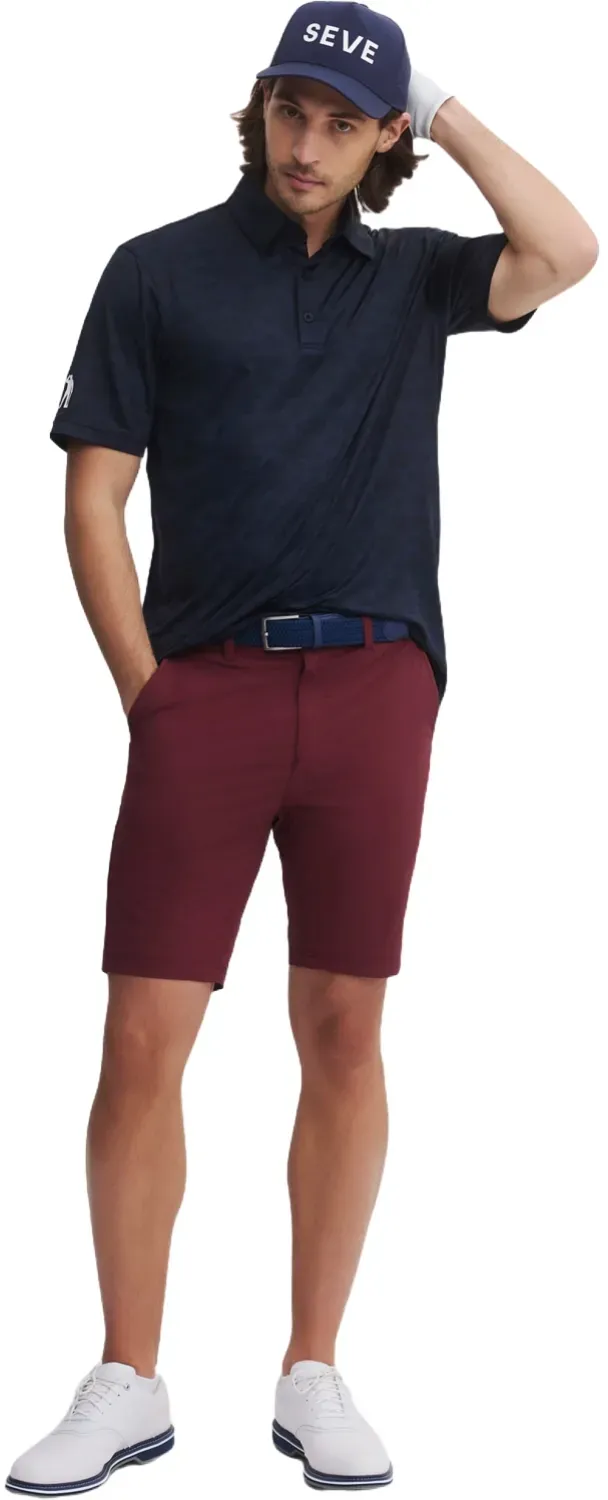 Seve Polo Allover Crown, navy