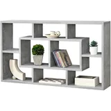 [en.casa] Wandregal Saputit 85x16x48 cm, Wohnzimmer, Regale, Wandregale