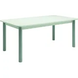 Tom Tailor Esstisch TOM TAILOR HOME "COLOR TABLE", fresh sage 08, sage 03, fresh sage 08, B:180cm H:76cm T:100cm, Tische, Esstisch, Esstisch, 4-Fuß, 3 Größen, 3 Dekorfarben, 4 Fußfarben, ABS-Kante