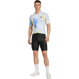 adidas Essentials 3-Streifen Light In Motion Graphic Fahrradtrikot Herren JZ5499 - halo blue XL