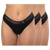 Paolo Renzo Tanga 3 St. Schwarz XL