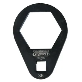 KS Tools 3/8" Einsteck-Ringschlüssel, extra flach - 1-tlg.