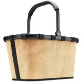 Reisenthel carrybag raffia black