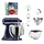 KitchenAid Artisan 5KSM175 Tintenblau Glasset mit Glasschüssel