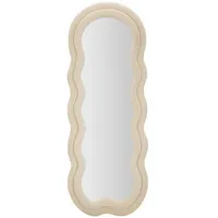 Mauro Ferretti Wandspiegel, Beige, Holzwerkstoff, 60x4x160 cm, Spiegel, Wandspiegel