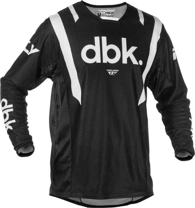 FLY Racing  Jersey  Kintec Mesh DBK  Schwarz/Weiß - L