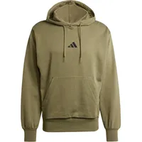 Adidas Essentials Feelcozy Herren Kapuzensweat OLISTR/BLACK, XL