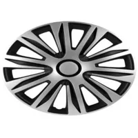 Radzierblenden Radkappen Radabdeckung 14" Zoll #94 Silber SCHWARZ ABS