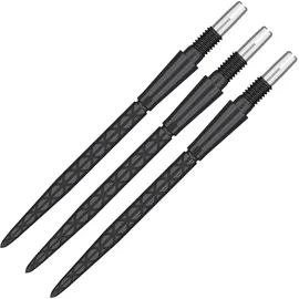 Target Darts Swiss Storm Diamond Points Dartspitzen 35 mm Schwarz