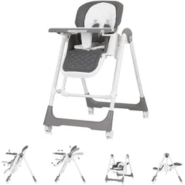 Chipolino Kinderhochstuhl 2 in 1 Milk Shake, verstellbar, Babyschaukel, Räder