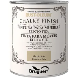 Bruguer Chalky Finish Möbelmalerei Braun 0,75 l