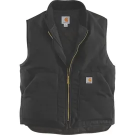 CARHARTT V01 Insulated Rib Collar Vest 106676 Schwarz M