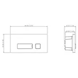 Dahua Ein-Tasten-Modul VTO4202FB-MB1