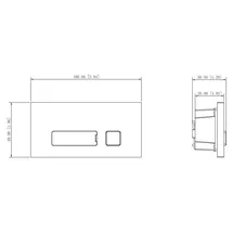 Dahua Ein-Tasten-Modul VTO4202FB-MB1