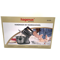 Hagenuk® Handmixer mit Rührschüssel 400W Rührmaschine 8001207 Neu
