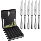 Picard & Wielpütz Steakmesser "Landhaus Vintage, im Geschenkkarton", silberfarben, B:19,3mm, Edelstahl, PICARD & WIELPÜTZ SOLINGEN, Essmesser, praktisches Steakmesser-Set