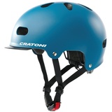 Cratoni Fahrradhelm C-Mate Helmet, Blau Matt, M