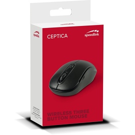 SpeedLink Ceptica Wireless Maus schwarz (SL-630013-BKBK)