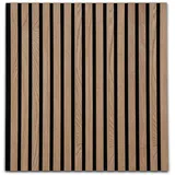 Karat Akustikpaneel für Angenehme Raumakustik in Holzoptik 60 x 60 cm Red Oak