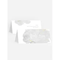 Tischkarten Hochzeit selbst gestalten mit Spruch und Fotos im Onlinedesigner bei Meine-Kartenmanufaktur.de