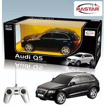 Rastar RC-Auto Audi Q5 1:24 CH RTR schwarz silber weiß (38600)
