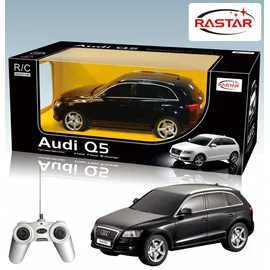 Rastar RC-Auto Audi Q5 1:24 CH RTR schwarz silber weiß (38600)