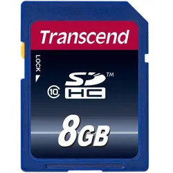 Transcend SDHC               8GB Class 10