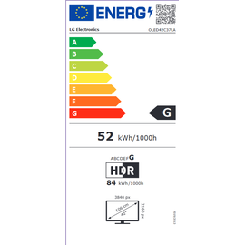 LG OLED42C37LA 42 Zoll 4K, OLED evo TV C3