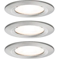Paulmann Nova | LED-Einbauleuchte mit GU10 Fassung | IP44 | runder Einbauspot |  inkl Leuchtmittel