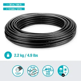 Gardena Flex Gartenschlauch 50 m schwarz