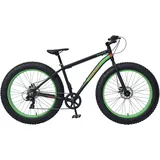 Wynn Fatbike WYNN "FAT2.0" Gr. 46, schwarz (schwarz, schwarz), Fahrräder, 46cm, 26 Zoll (66,04cm)