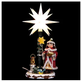 Hubrig Herrnhuter Sternsinger 15 cm weiß