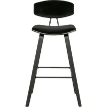 Woood "SENNS", schwarz (schwarz, schwarz, schwarz), B:41cm H:94cm T:50cm, Stoff, Stühle, Esszimmerstuhl, 2Stk