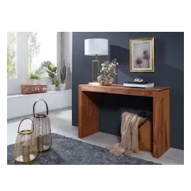 KADIMA DESIGN Konsolentisch 115x40x75 cm braun