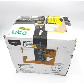 Amazon Basics Druckerpapier, DIN A4, 80 g/m2, 2500 Stück, 5 Packungen mit 500, Weiß