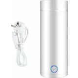 400-ml-mini-wasserkocher Und Mini-thermoskanne, Tragbarer Elektrischer Wasserkocher, Tragbarer Reise-wasserkocher, 4 Minuten Schnellkochzeit, 3-in-1 Mit Innenauskleidung Aus Edelstahl 304