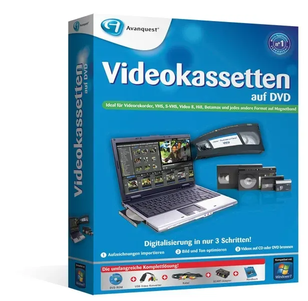 Video cassettes on DVD