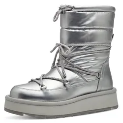 Winterboots, mit Duo-Tex-Ausstattung, vegane Verarbeitung, Gr. 38, silberfarben, , 59968325-38